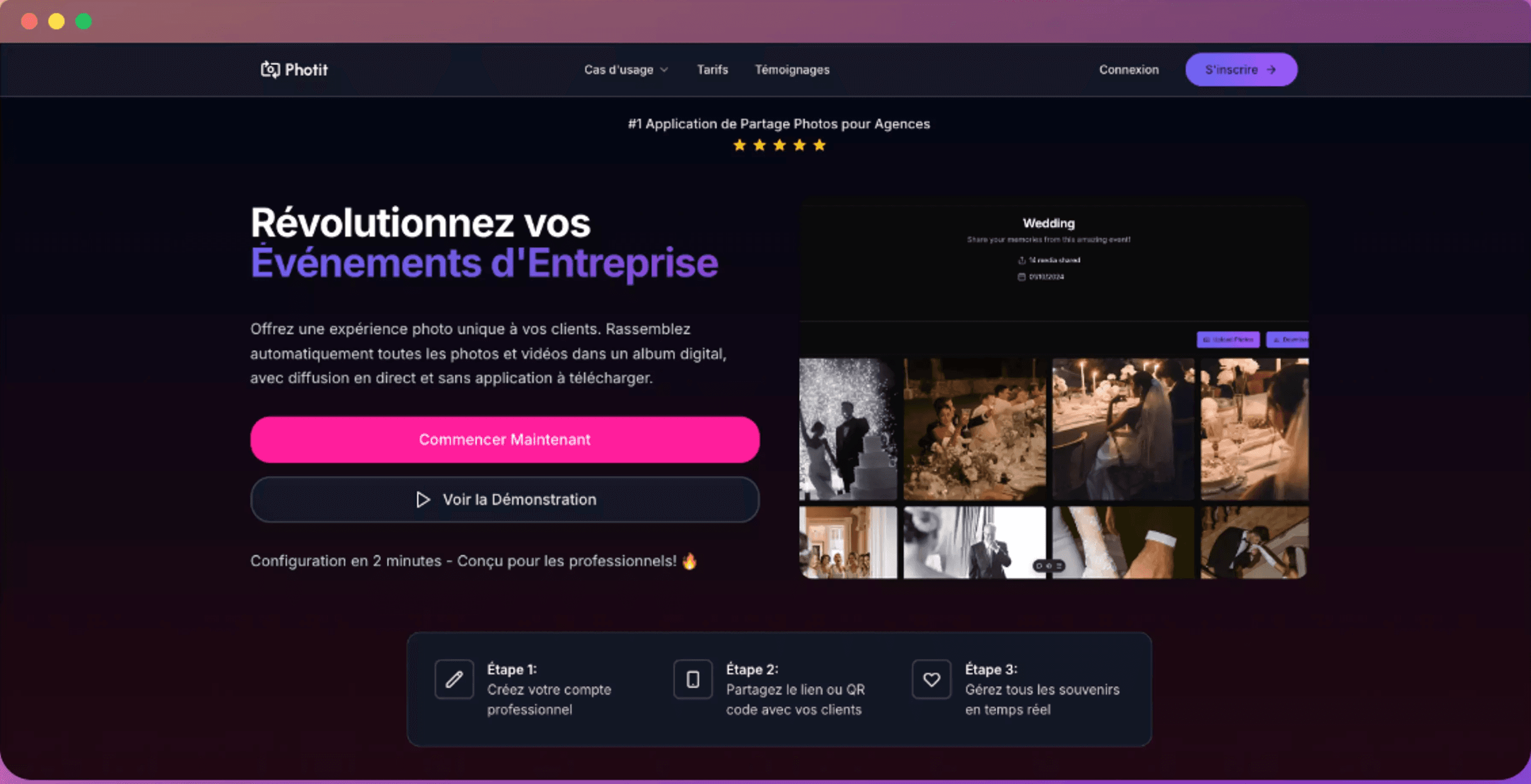 Photit : Photos d'événement en temps réel